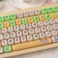 Crayon Shin-chan 104+36 PC UV Printing Keycaps Set MOA Profile for Cherry MX Mechanical Gaming Keyboard